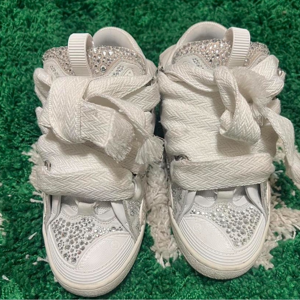 Lanvin rhinestone sneakers